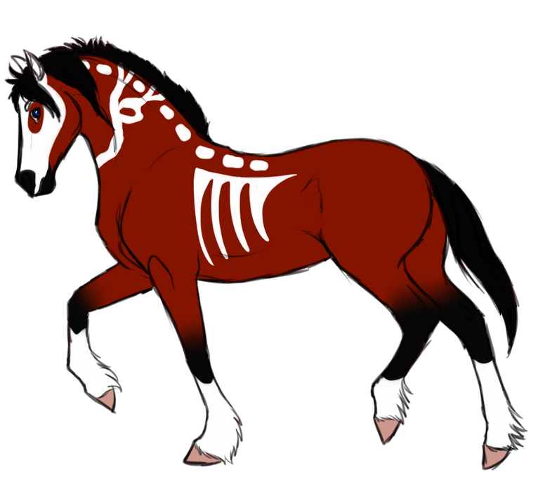 Colored Sketch (Semi-realism)($10)